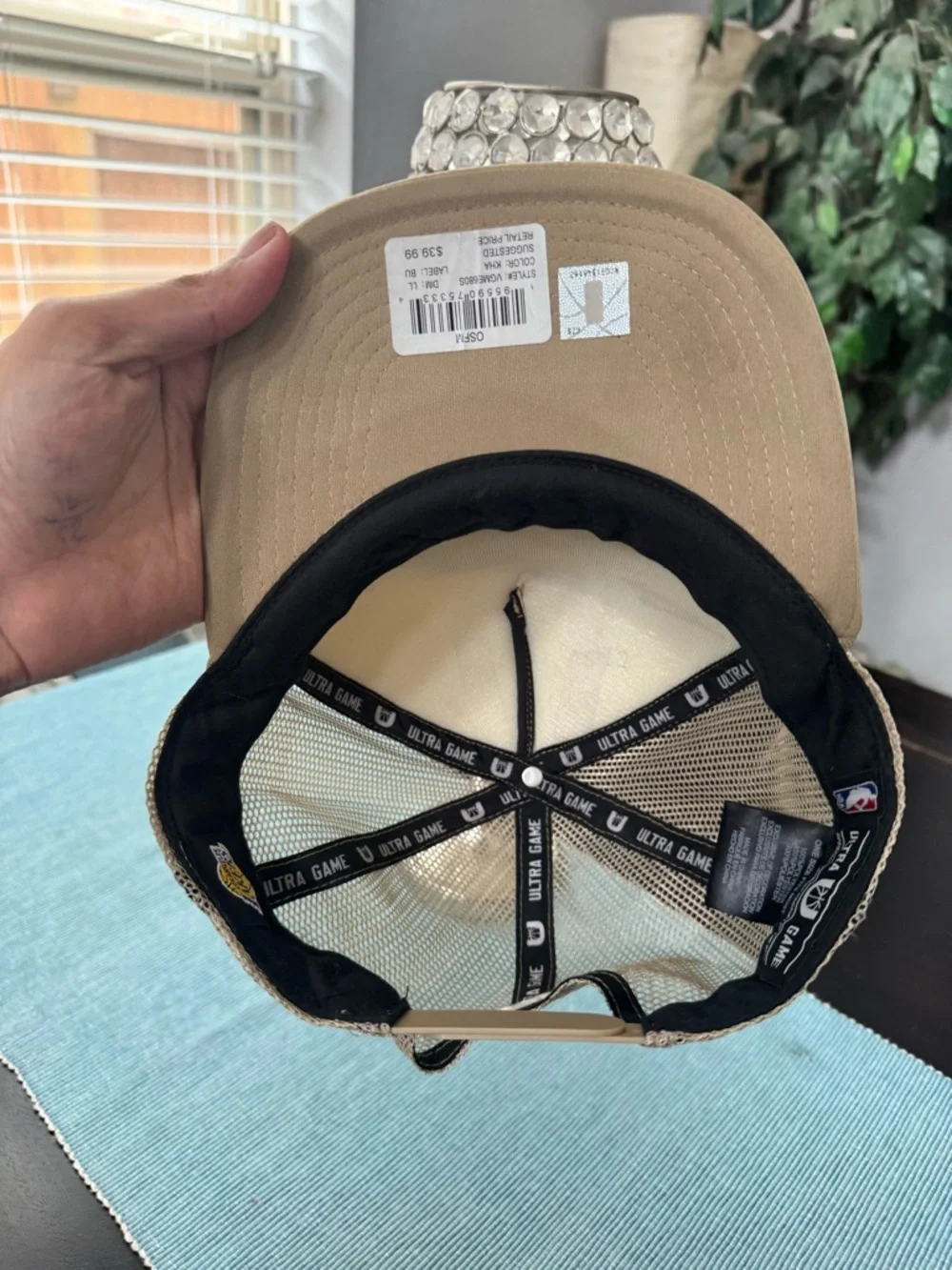 Los Angeles Lakers NBA khaki Cap